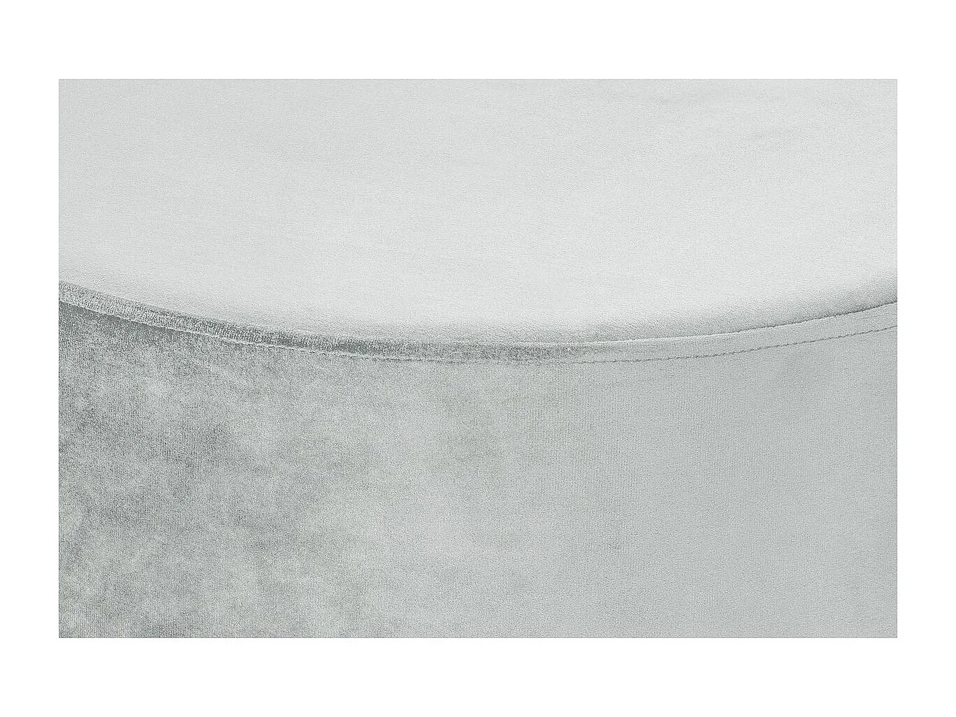 Pouf Rond Design "Nano" 42cm Blanc