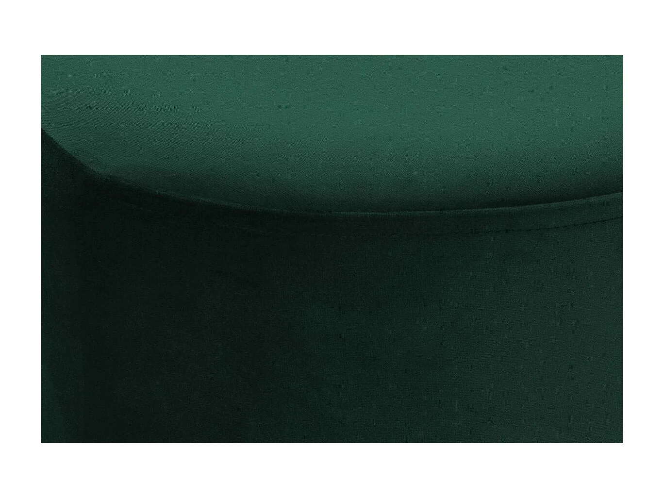 Pouf Rond Design "Nano" 42cm Vert