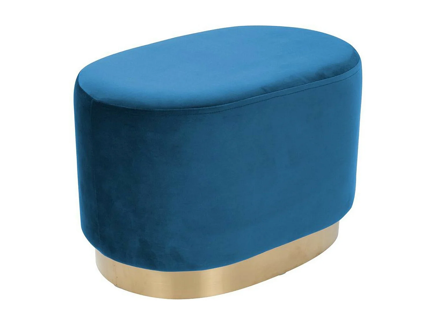 Pouf Design "Nano" 55cm Bleu