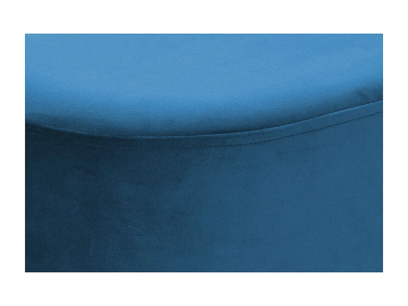 Pouf Design "Nano" 55cm Bleu