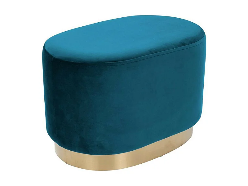 Pouf Design "Nano" 55cm Pétrole