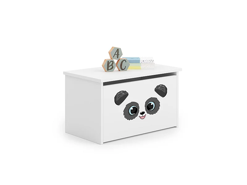 Coffre à jouets Daria avec graphismes pour enfants