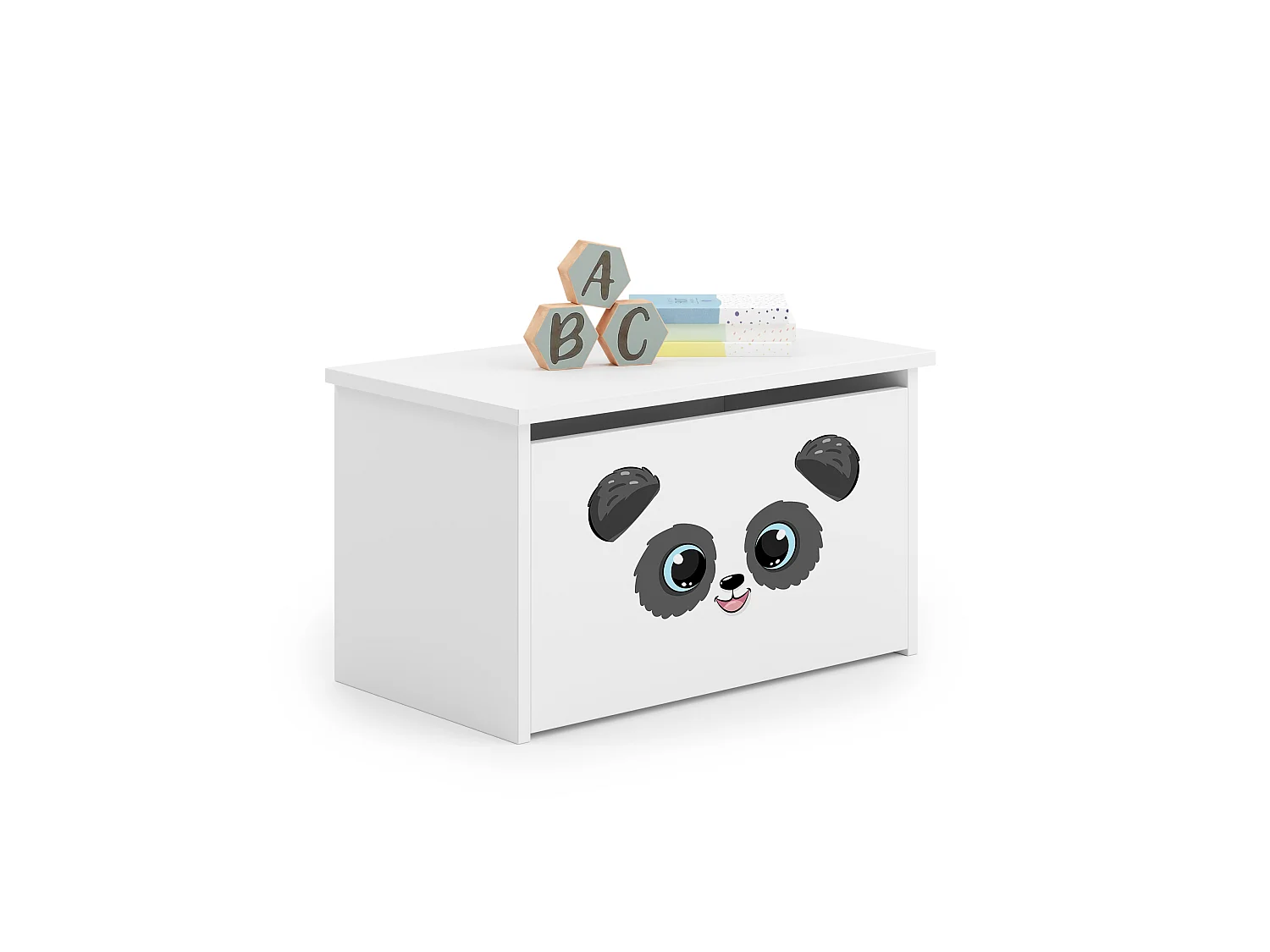 Coffre à jouets Daria avec graphismes pour enfants