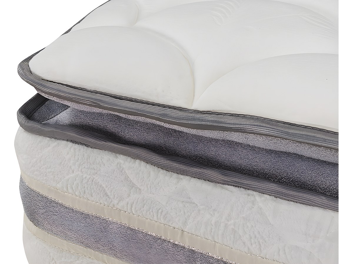 Materasso A Molle Insacchettate Egohome 90x200 Cm, 7 Zone, Altezza 23 Cm, H3, Sfoderabile E Lavabile