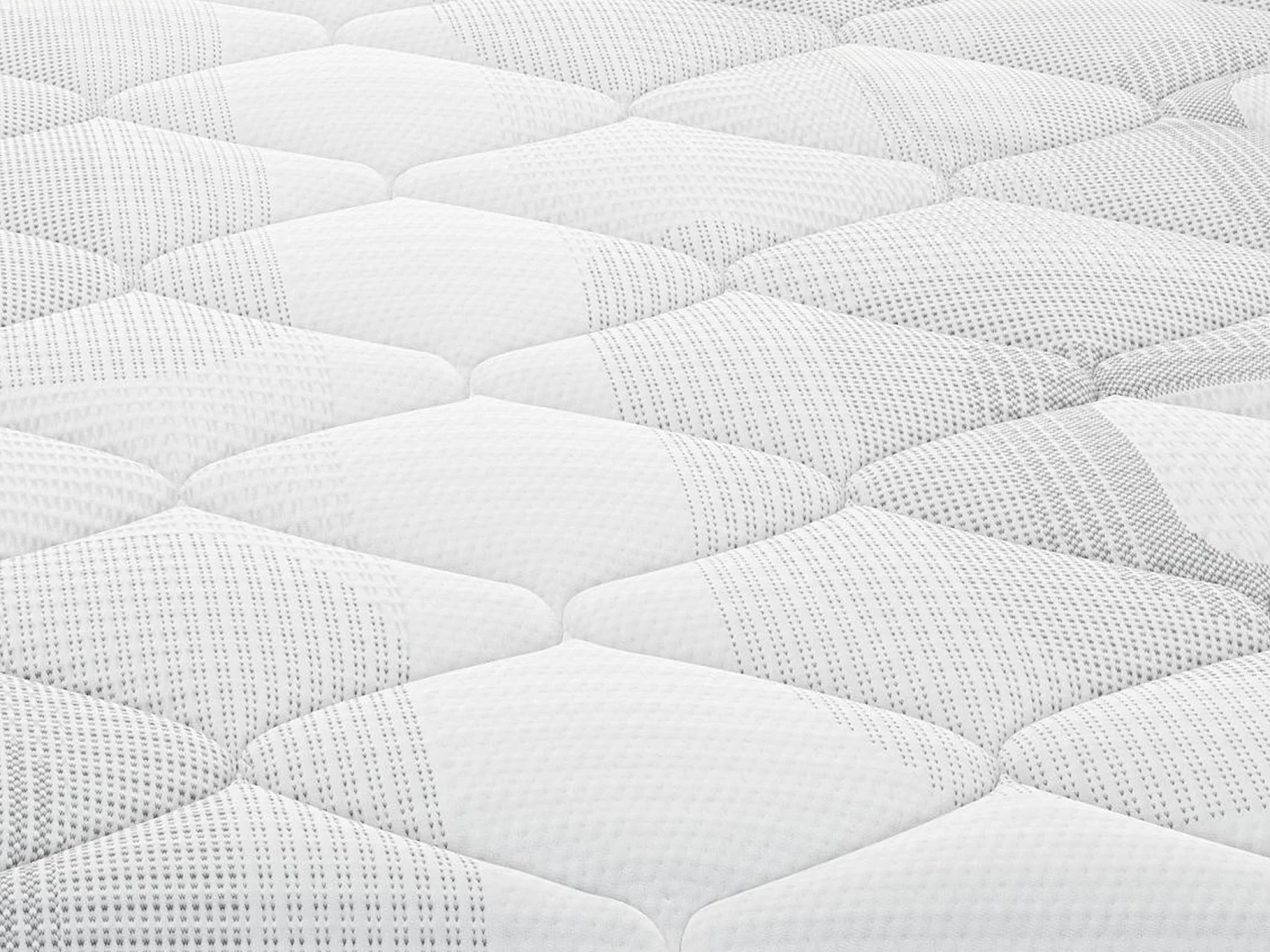 Set 90 x 190 cm bäddmadrass + resårmadrass tjocklek 20 cm - SONGE från YSMÉE