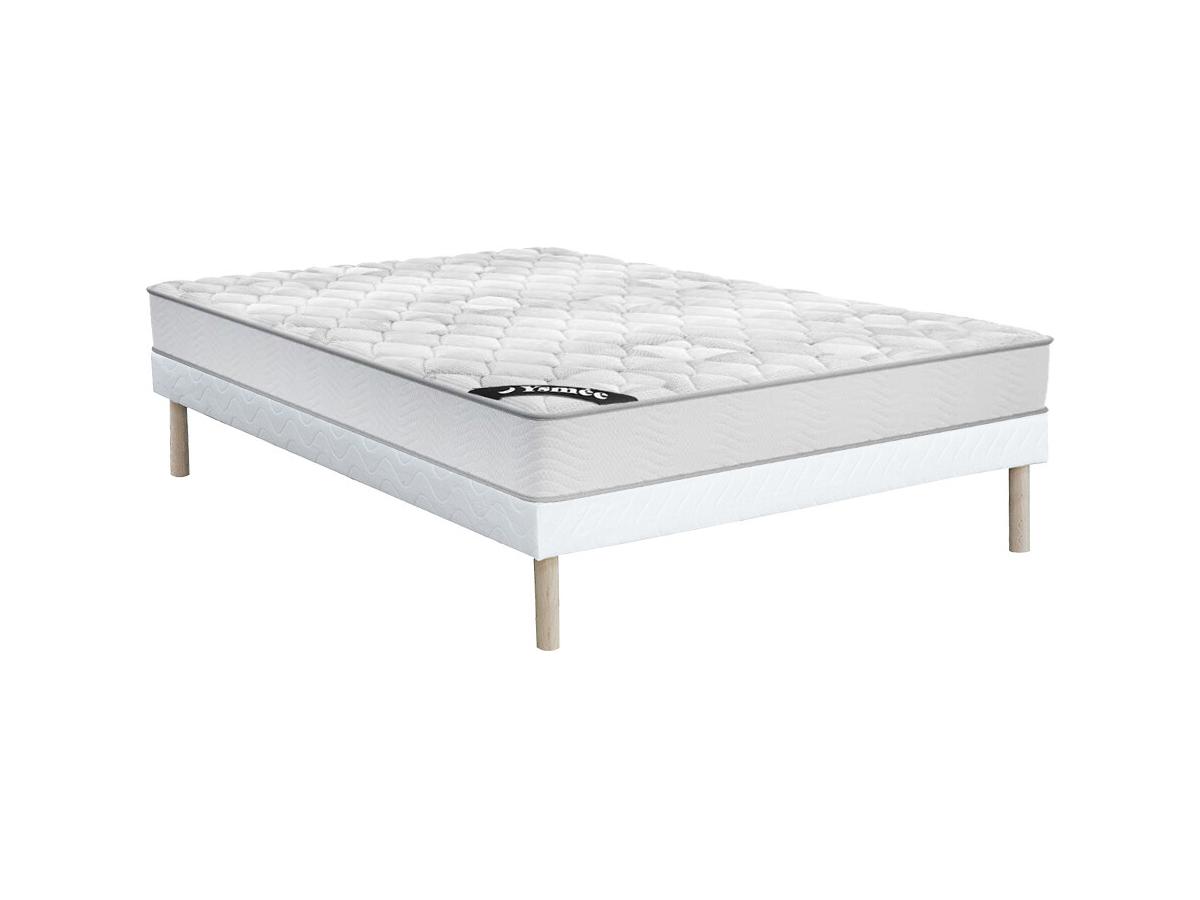 Taschenfederkernmatratze-Bettgestell-Set - 160 x 200 cm - Stärke 20 cm - SO günstig online kaufen