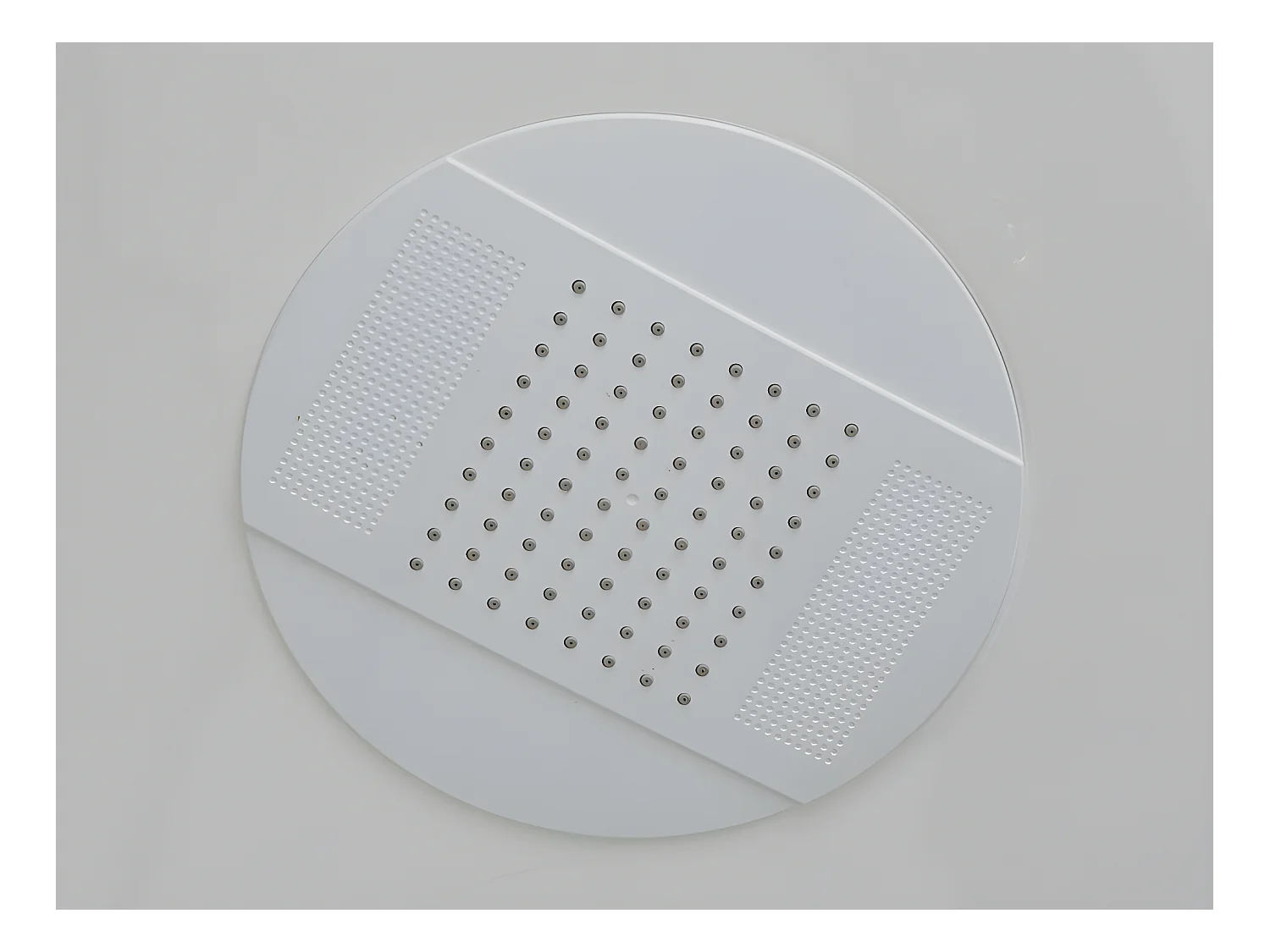 Douchecabine met massagestralen PRIMEA - 2 zones met massagestralen - L120 x D80 x H215 cm - Tropische regenfunctie en handdouchekop