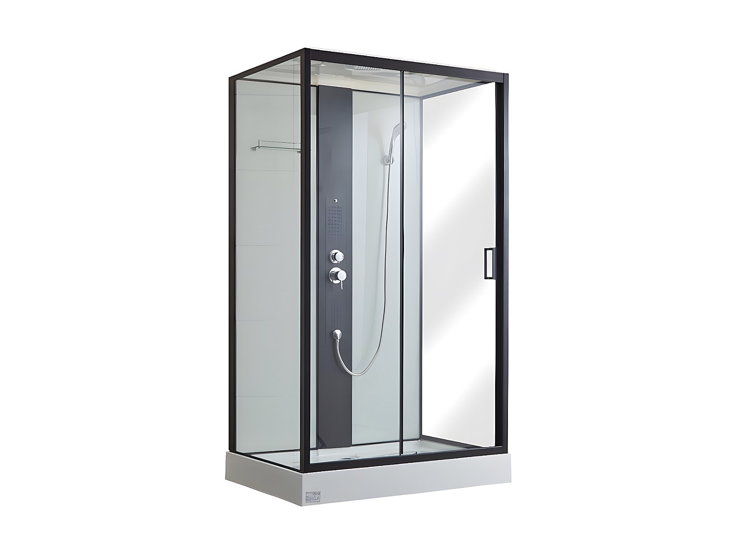 Duschkabine Massagedusche - 120 x 80 x 215 cm - Regendusche & Handbrause - günstig online kaufen