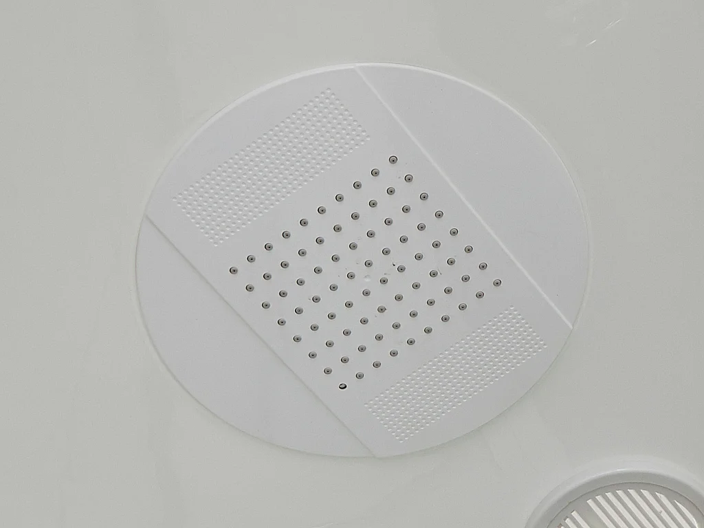 Box doccia idromassaggio 2 zone di getti massaggianti L90 x P90 x H215 cm pioggia tropicale e doccino - PRIMEA