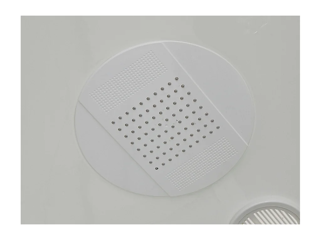 Box doccia idromassaggio 2 zone di getti massaggianti L90 x P90 x H215 cm pioggia tropicale e doccino - PRIMEA