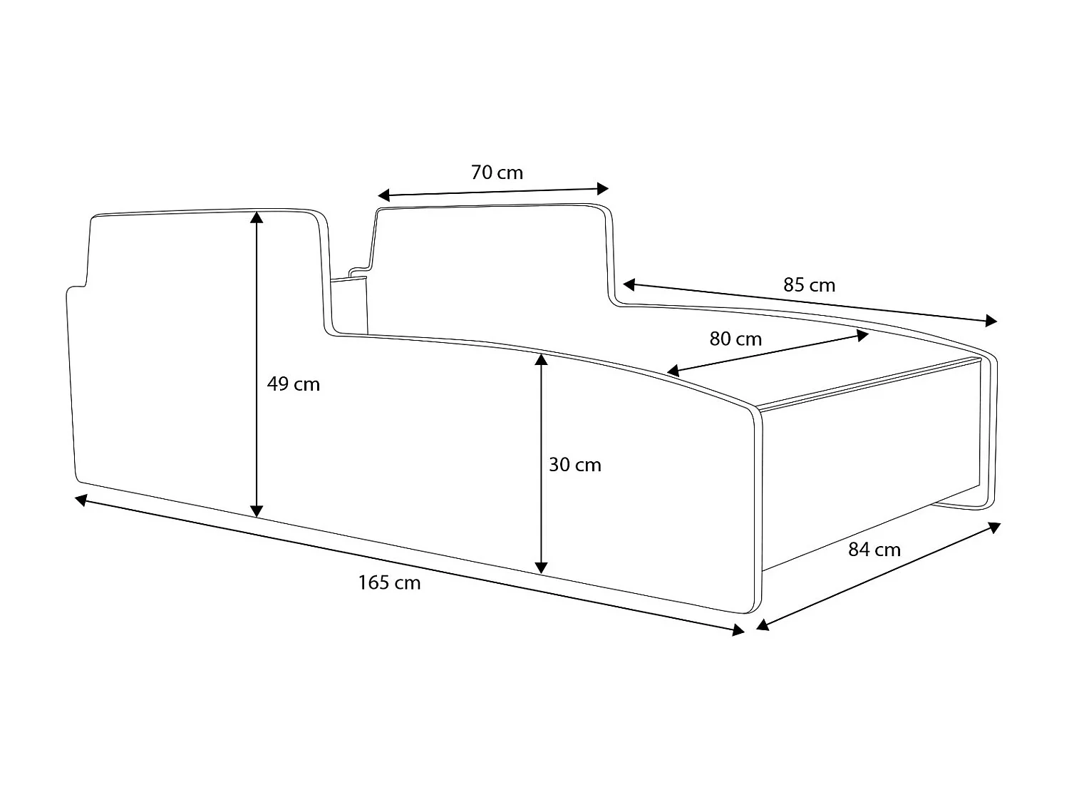 Lit enfant Traktor jaune 160x80 avec matelas et cadre inclus