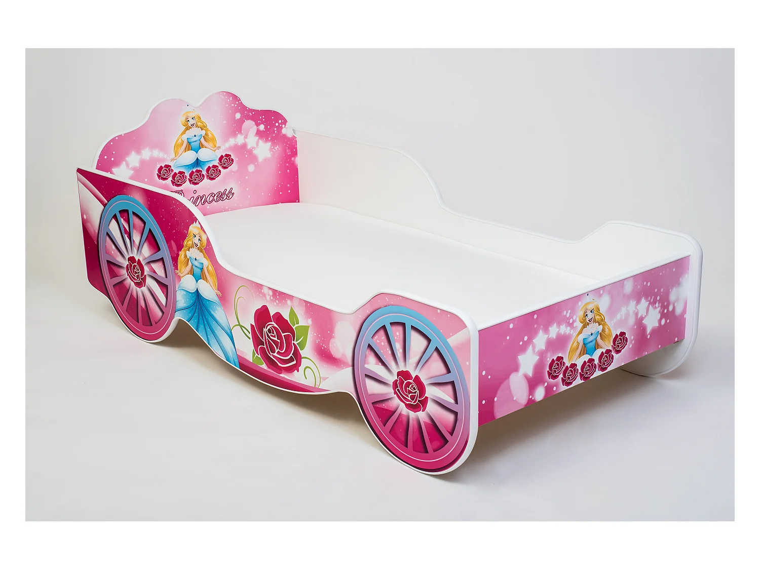 Lit enfant Kareta 160x80 avec matelas et cadre inclus