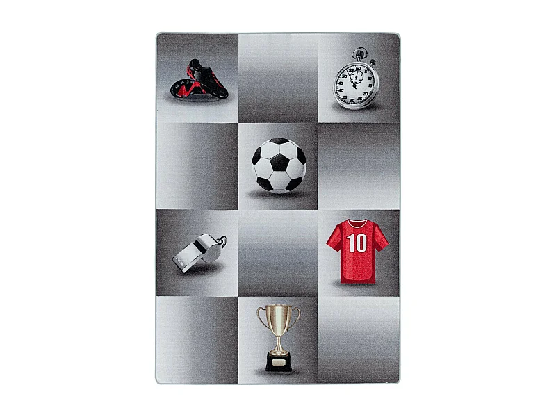 Tapis enfant antidérapant football Storado Rectangulaire Enfant Mécanique Antidérapant