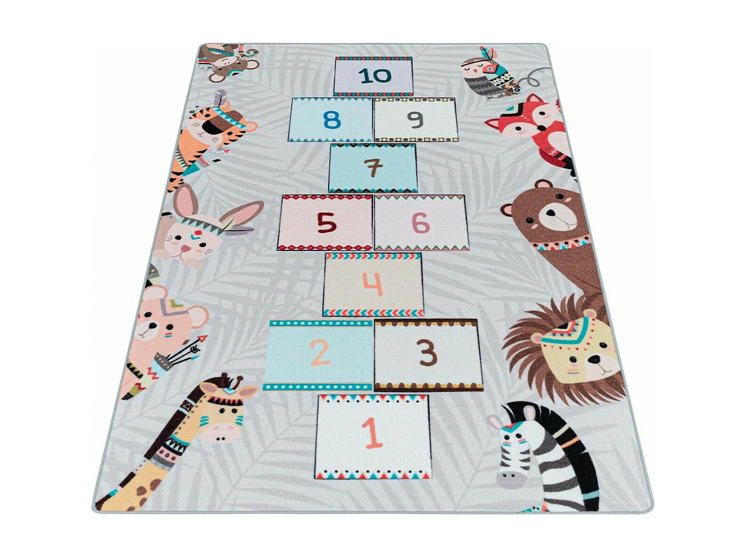 Tapis antidérapant chambre bébé et enfant Savage Rectangulaire Enfant Mécanique Antidérapa