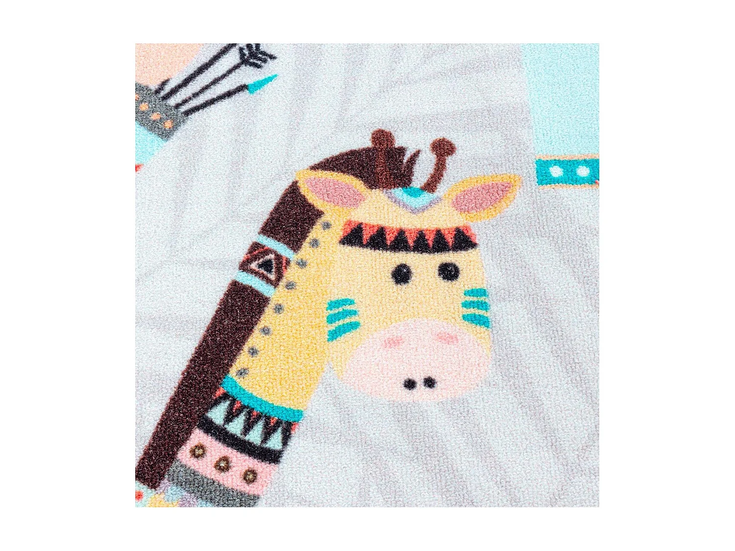 Tapis antidérapant chambre bébé et enfant Savage Rectangulaire Enfant Mécanique Antidérapa