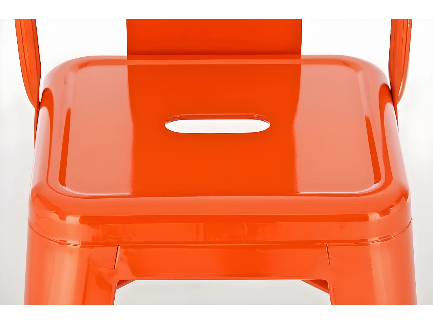 Lot de 2 tabourets métal argentée 44 x 43 x 96 cm TDB10142