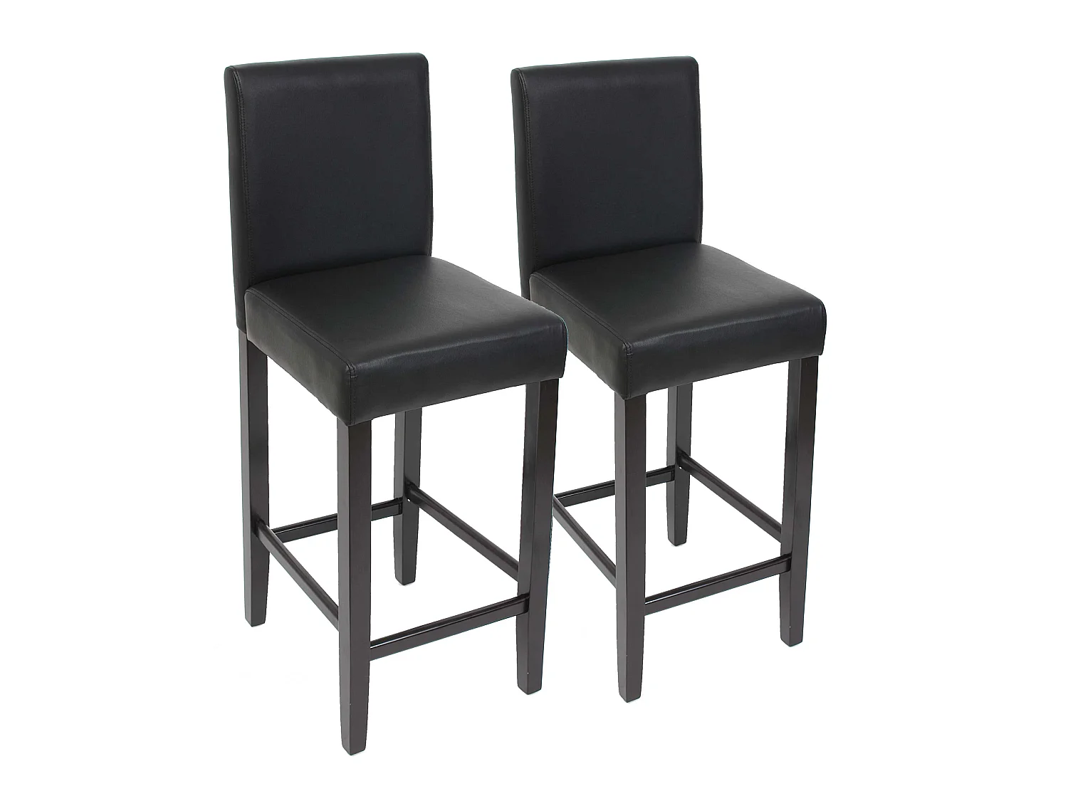 2x tabourets de bar bois marron 41 x 50 x 109 cm 04_0000098