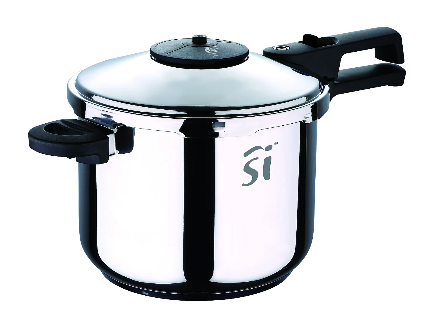 Autocuiseur San Igancio Creta 6L en acier inoxydable.