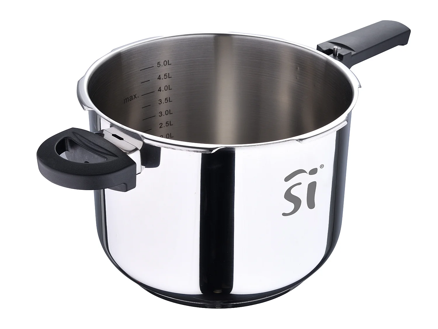 Autocuiseur San Igancio Creta 6L en acier inoxydable.