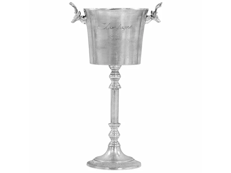 Seau à champagne Aluminium aluminium argenté 39 x 29 x 71 cm DEC023058