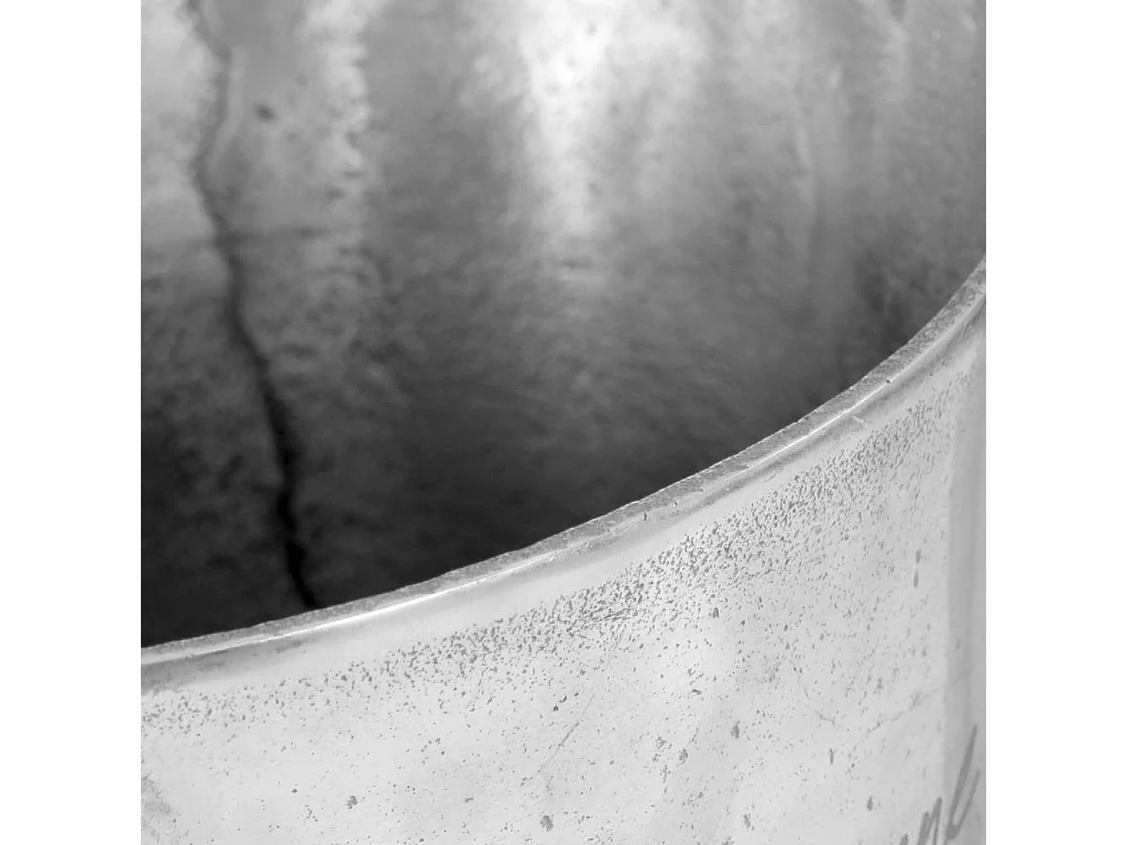 Seau à champagne Aluminium aluminium argenté 39 x 29 x 71 cm DEC023058