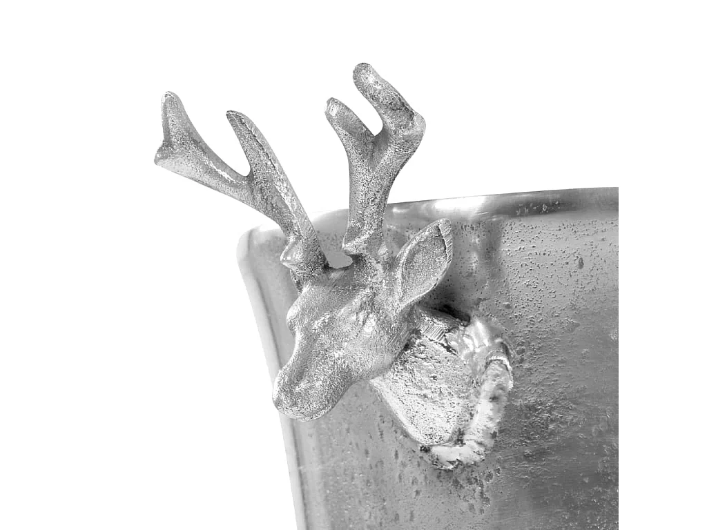 Seau à champagne Aluminium aluminium argenté 39 x 29 x 71 cm DEC023058
