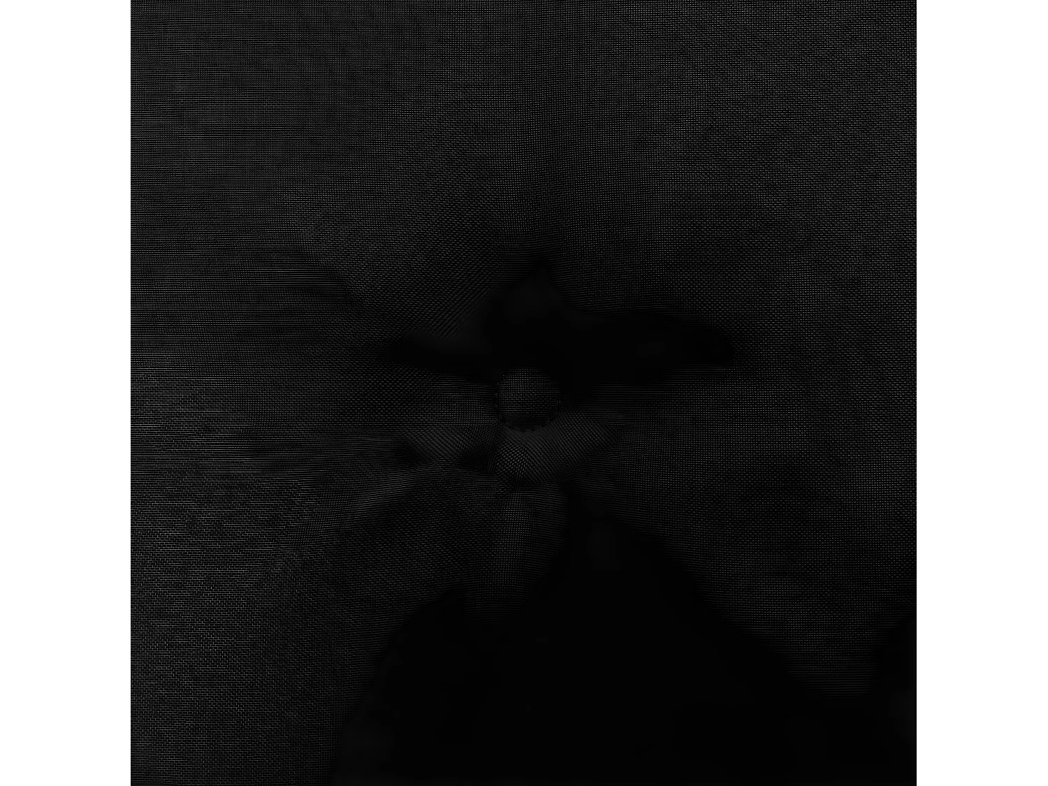 Coussin de banc de noire 200 x 50 x 3 cm DEC021741