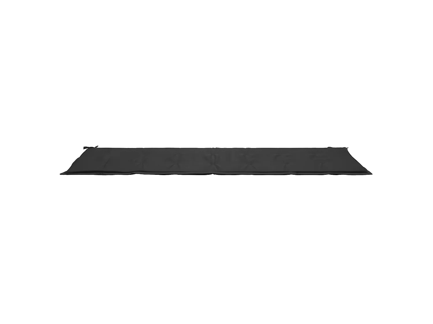Coussin de banc de noire 200 x 50 x 3 cm DEC021741