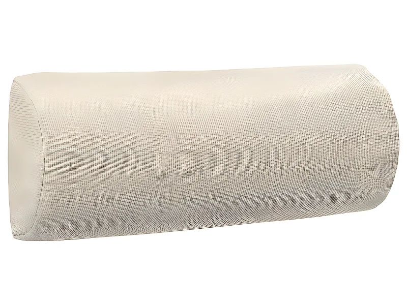 Appui-tête de chaise longue crème 40 x 7 x 15 cm DEC021805