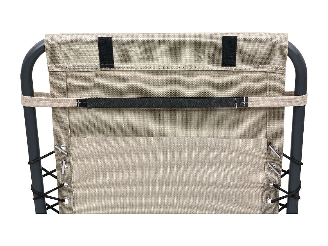 Appui-tête de chaise longue crème 40 x 7 x 15 cm DEC021805