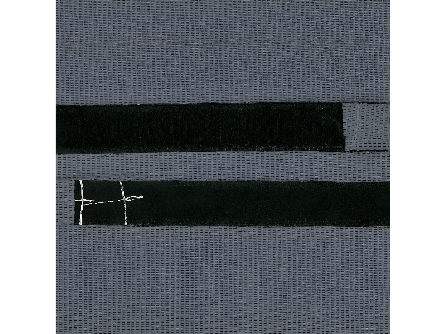 Appui-tête de chaise longue grise 40 x 7 x 15 cm DEC021803