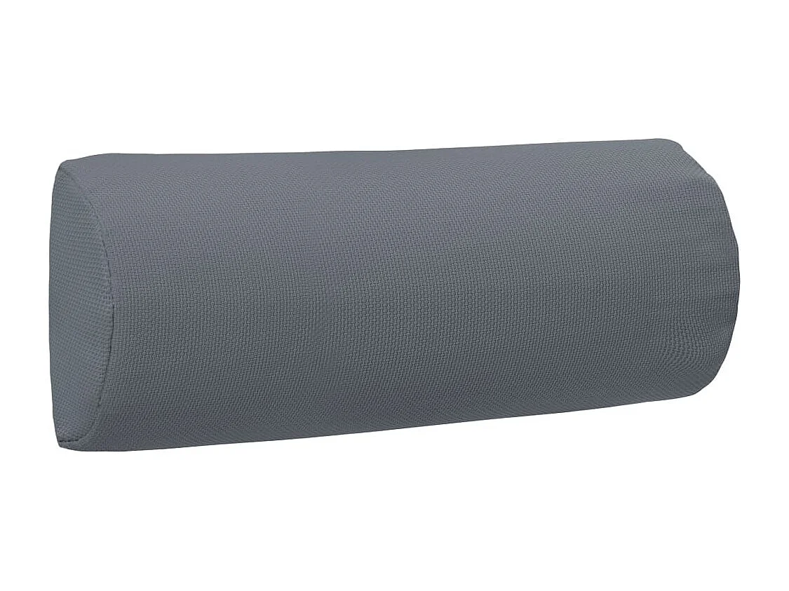 Appui-tête de chaise longue grise 40 x 7 x 15 cm DEC021803