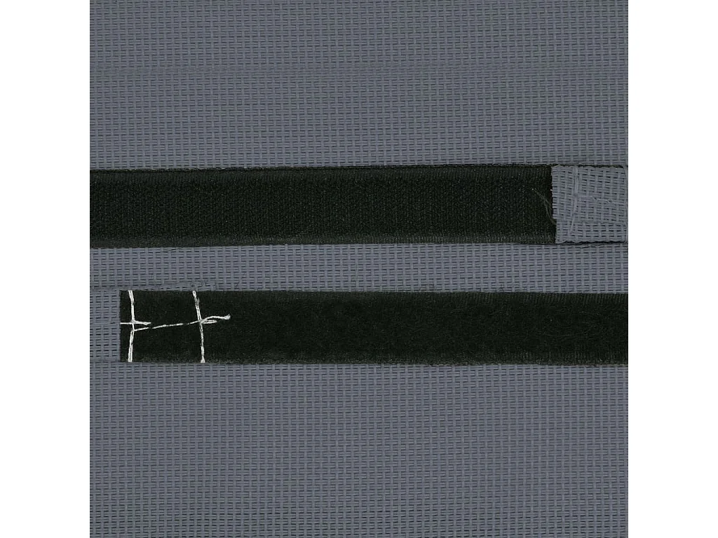 Appui-tête de chaise longue grise 40 x 7 x 15 cm DEC021803