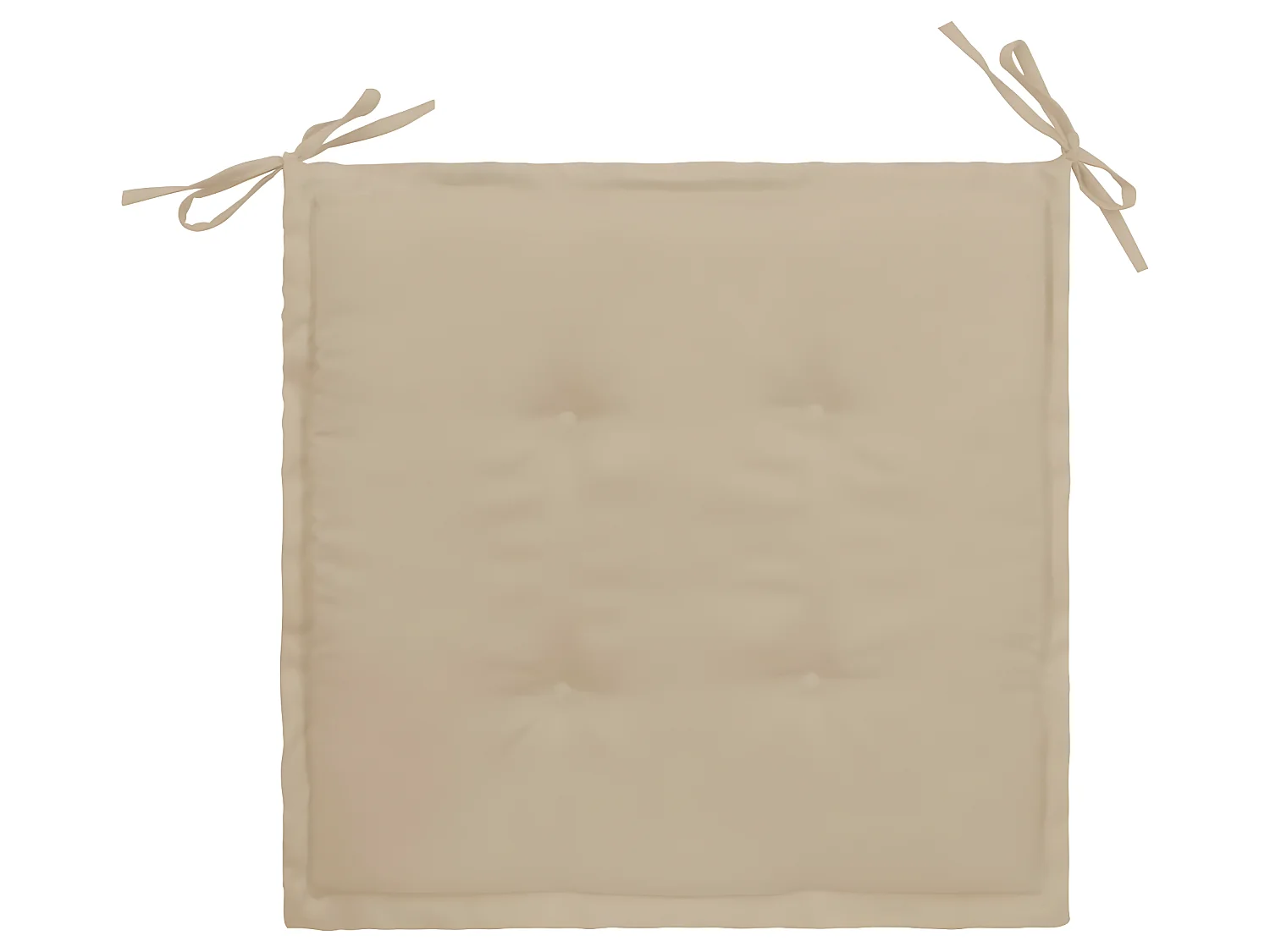 lot de 4 coussins beige 40 x 40 x 3 cm DEC021724