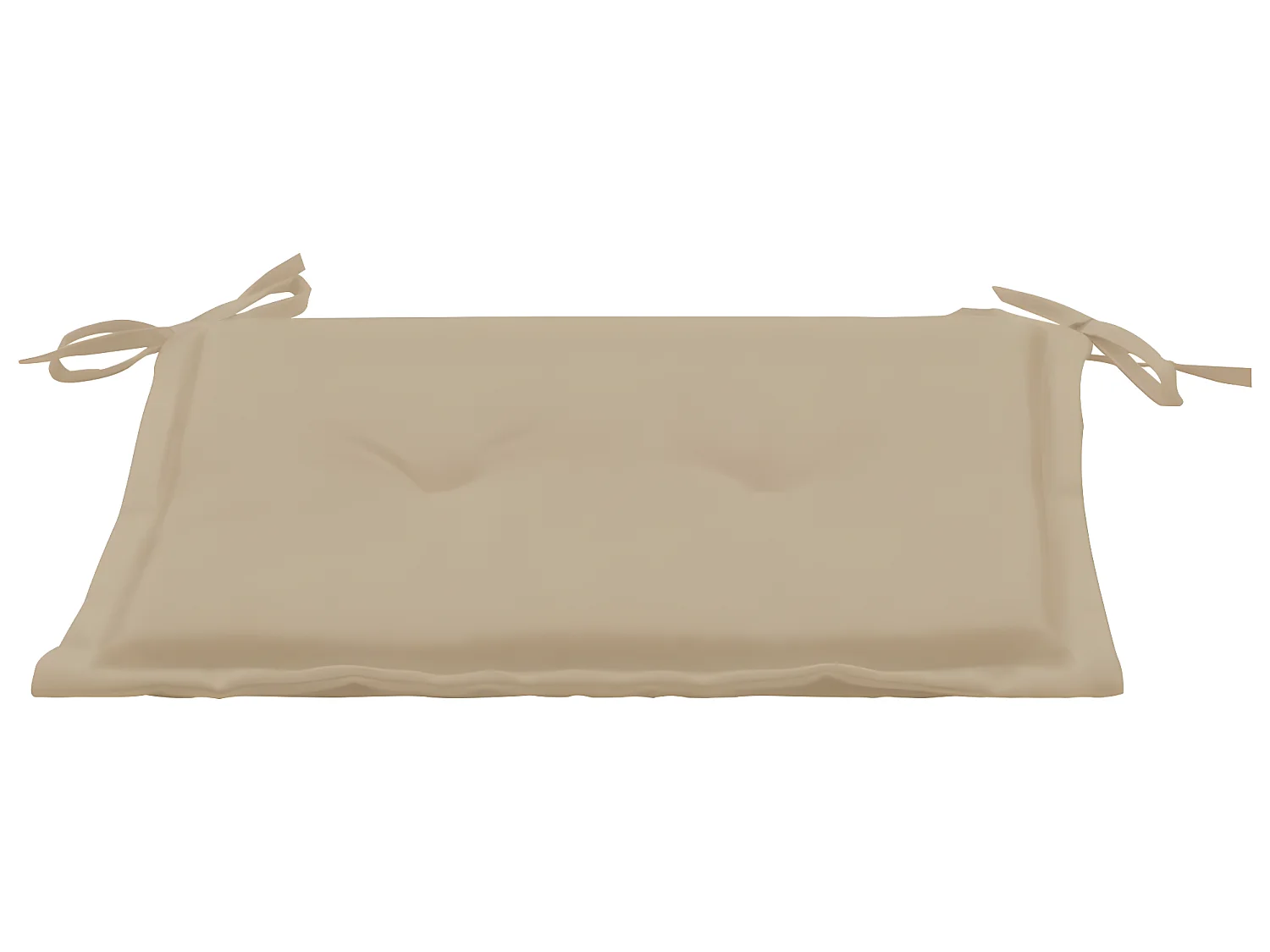 lot de 4 coussins beige 40 x 40 x 3 cm DEC021724