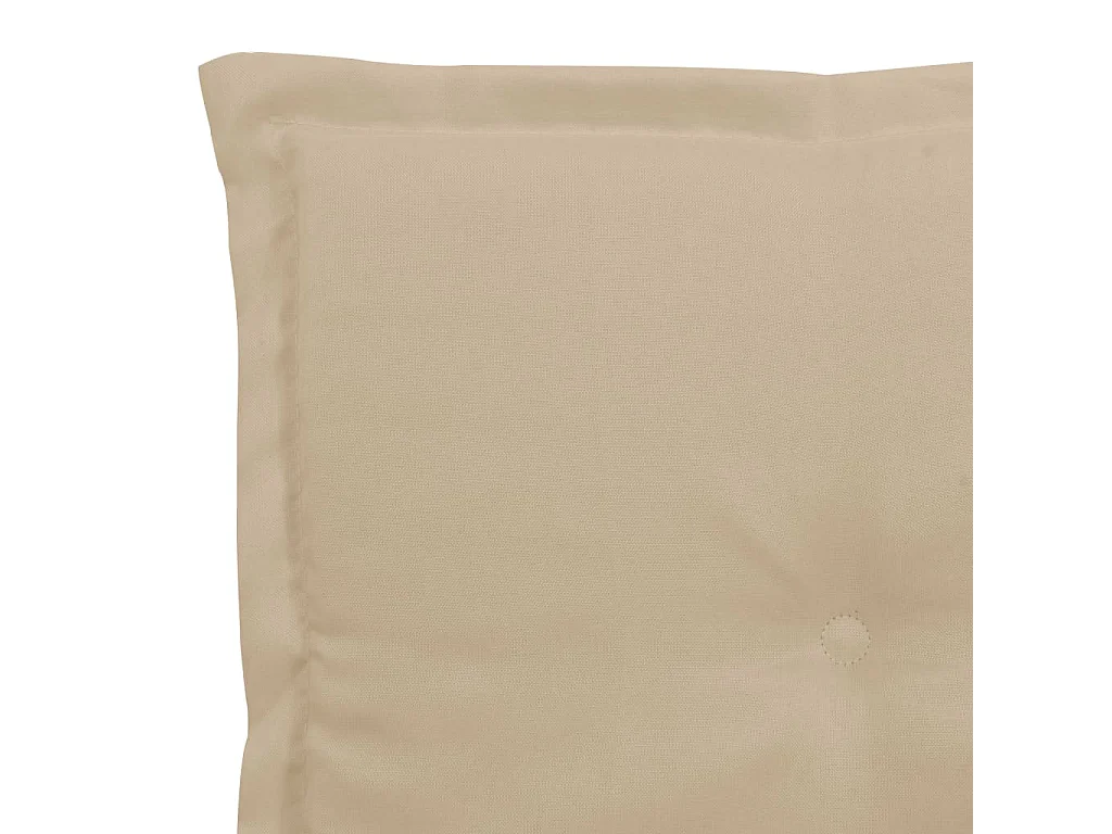 lot de 4 coussins beige 40 x 40 x 3 cm DEC021724
