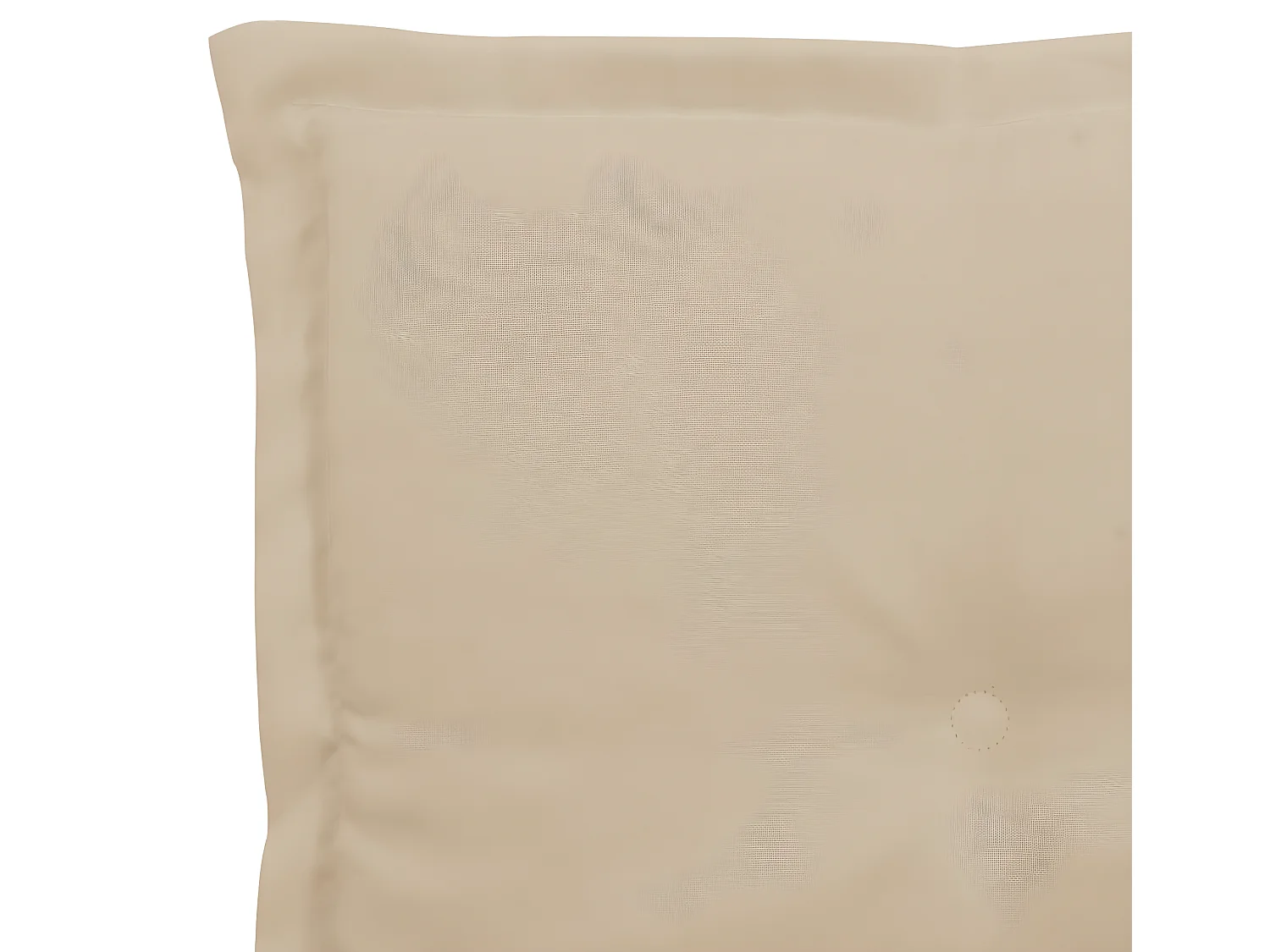 Coussin de banc de beige 200 x 50 x 3 cm DEC021743