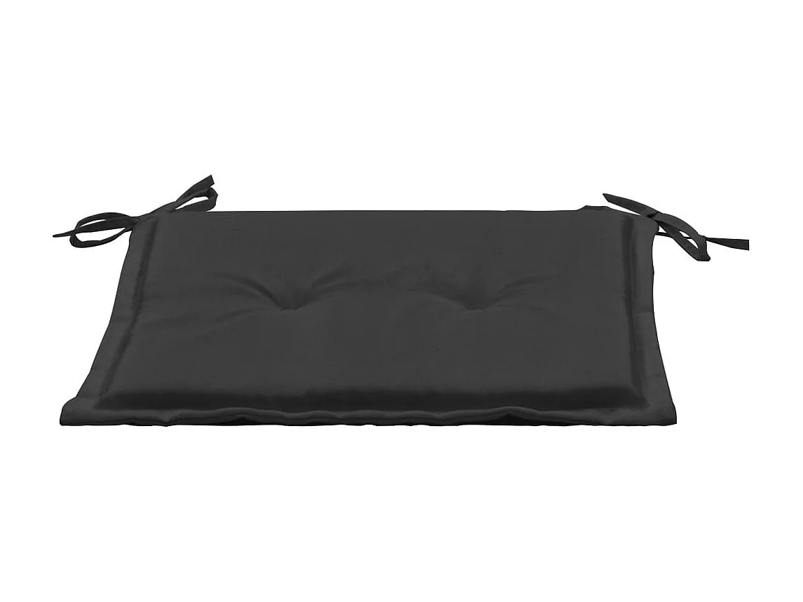 lot de 4 coussins noire 40 x 40 x 3 cm DEC021722