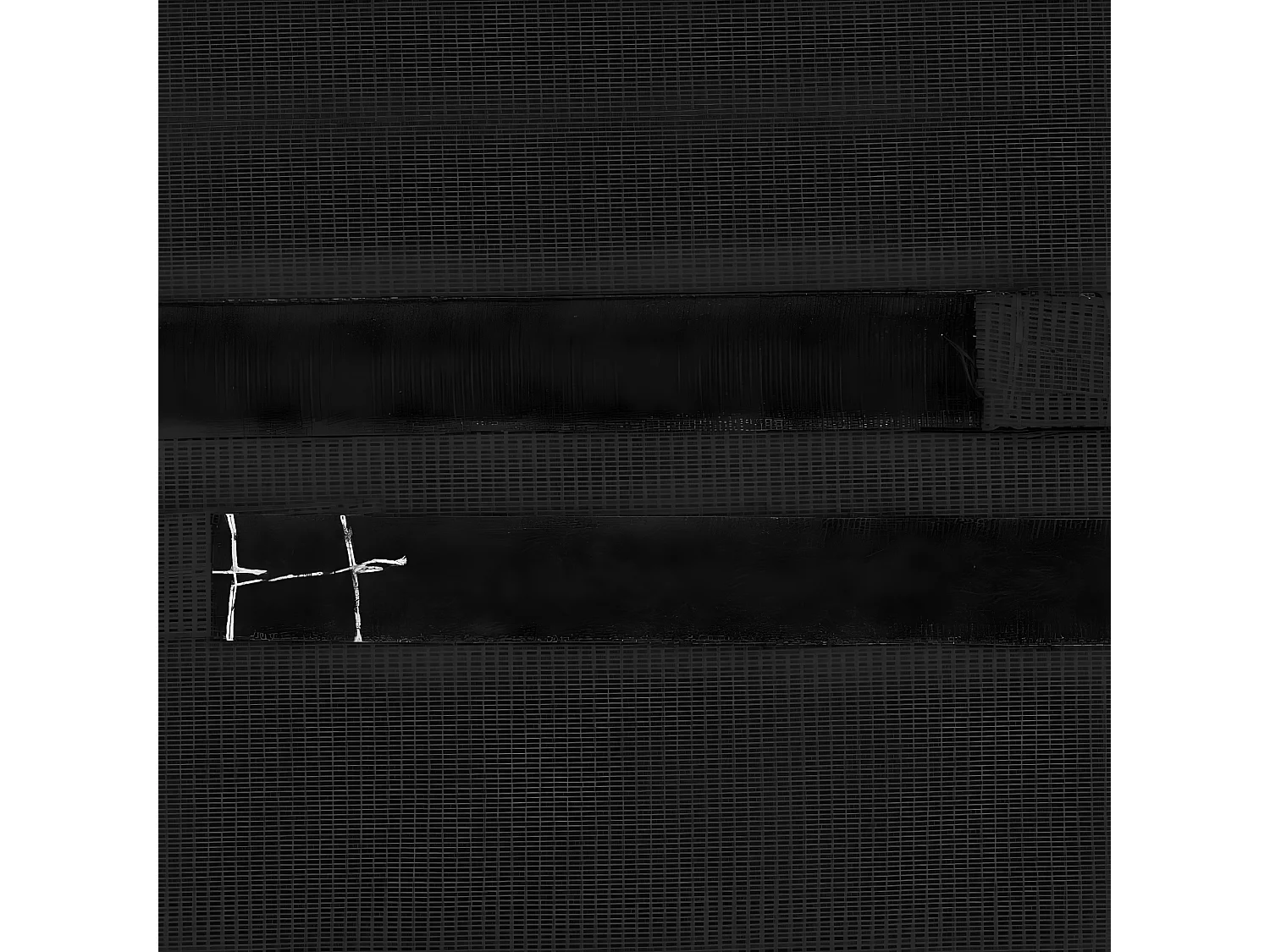 Appui-tête de chaise longue noire 40 x 7 x 15 cm DEC021804