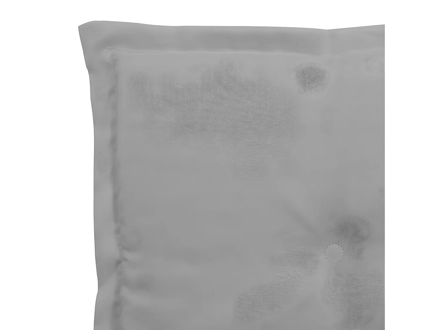 Coussin de banc de grise 200 x 50 x 3 cm DEC021735