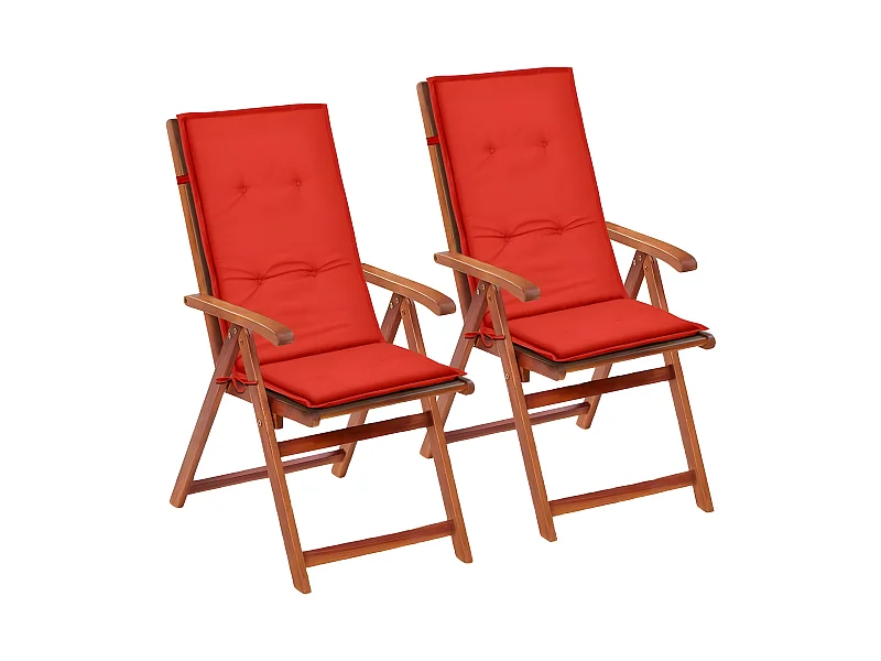 Lot de 2 coussins tissu 120 x 50 x 3 cm DEC021549