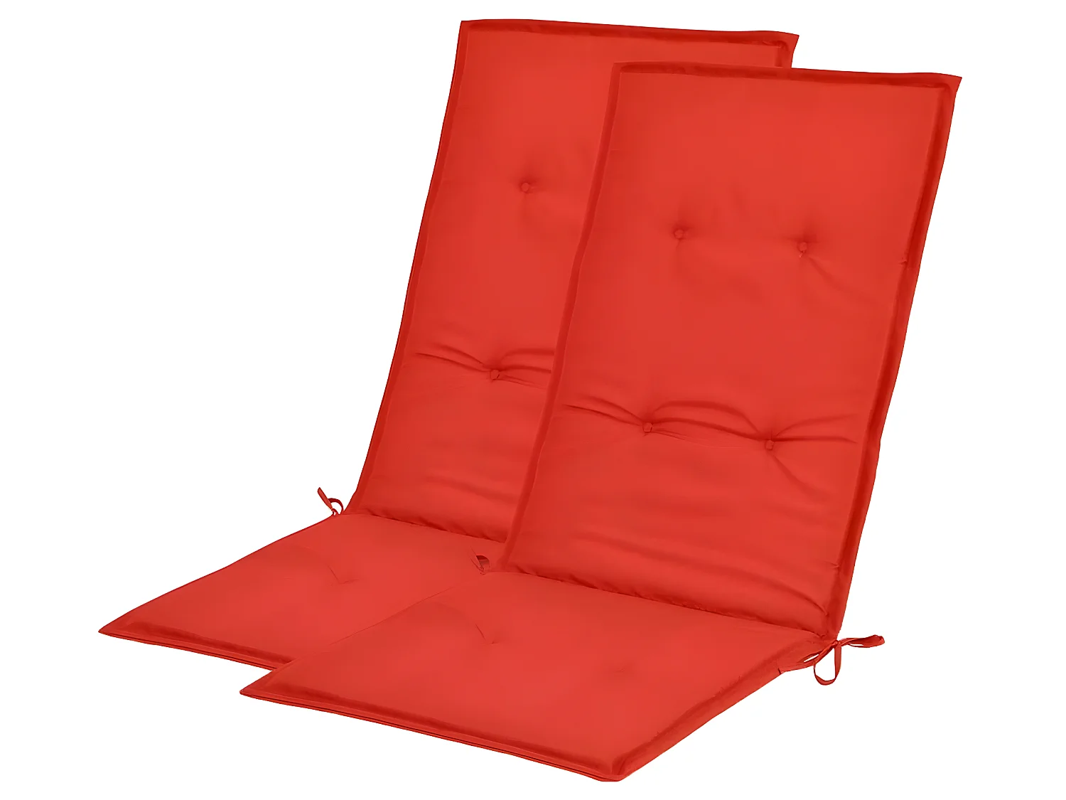 Lot de 2 coussins tissu 120 x 50 x 3 cm DEC021549