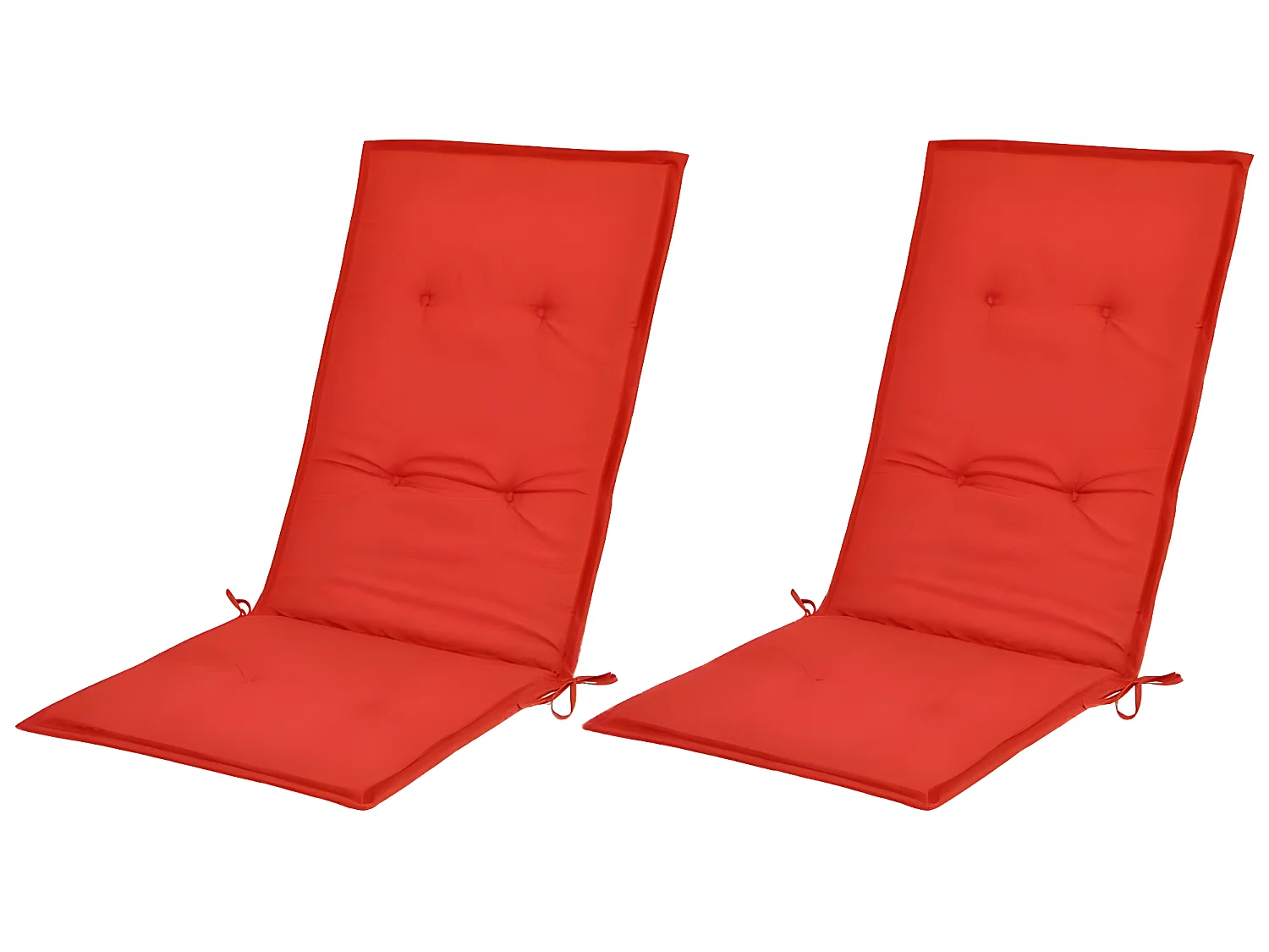 Lot de 2 coussins tissu 120 x 50 x 3 cm DEC021549