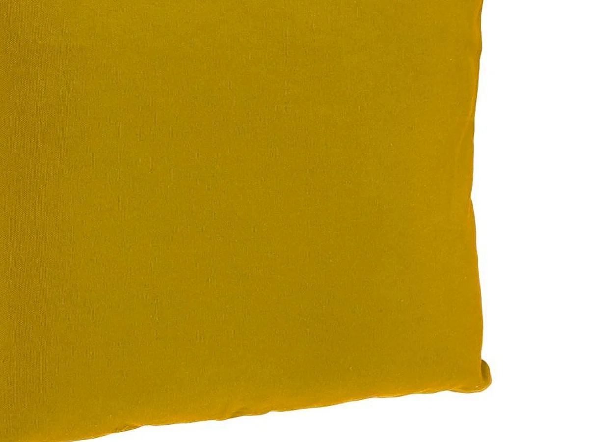 Coussin Déhoussable "Jovi" 38x38cm Ocre