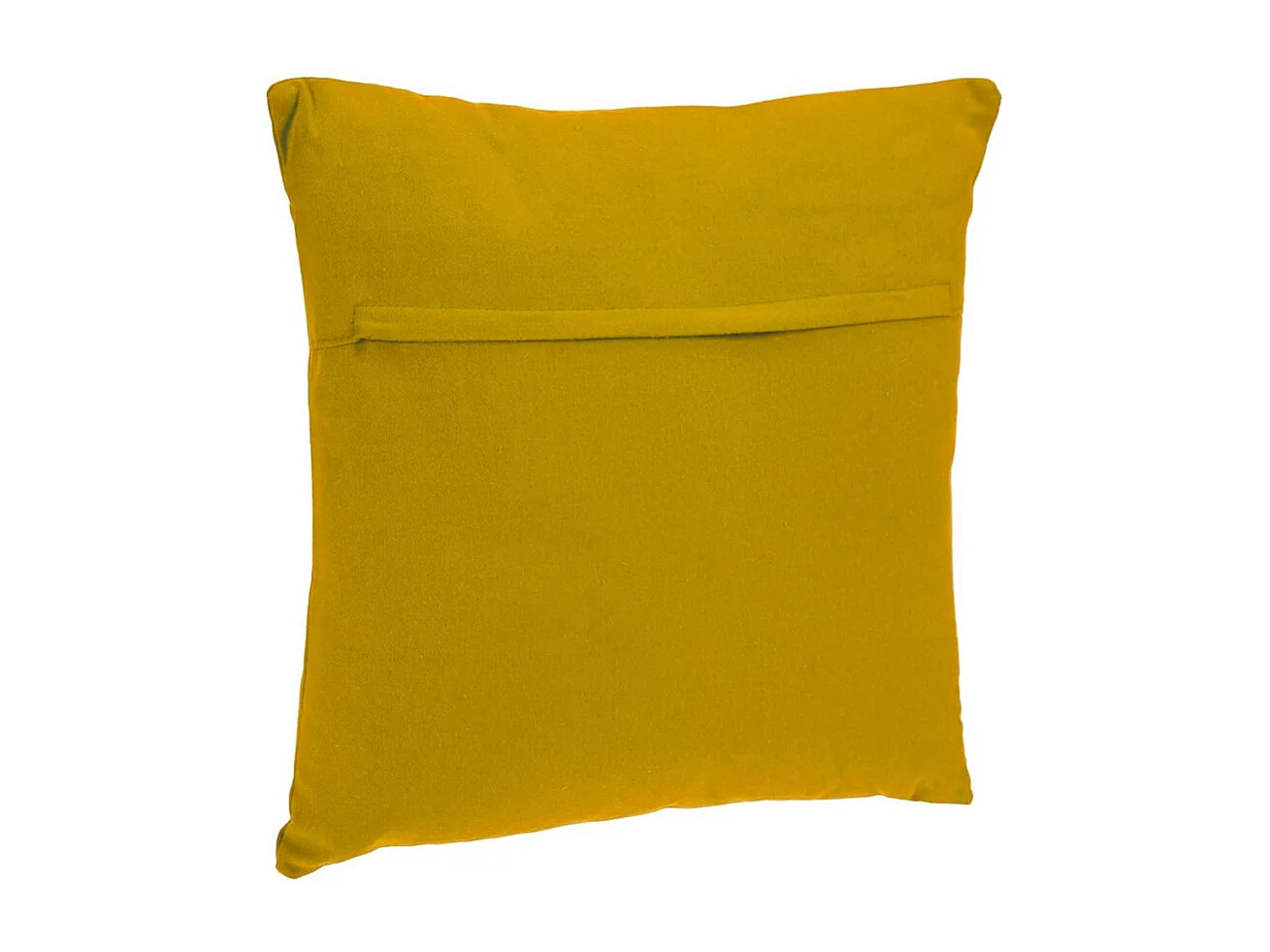 Coussin Déhoussable "Jovi" 38x38cm Ocre
