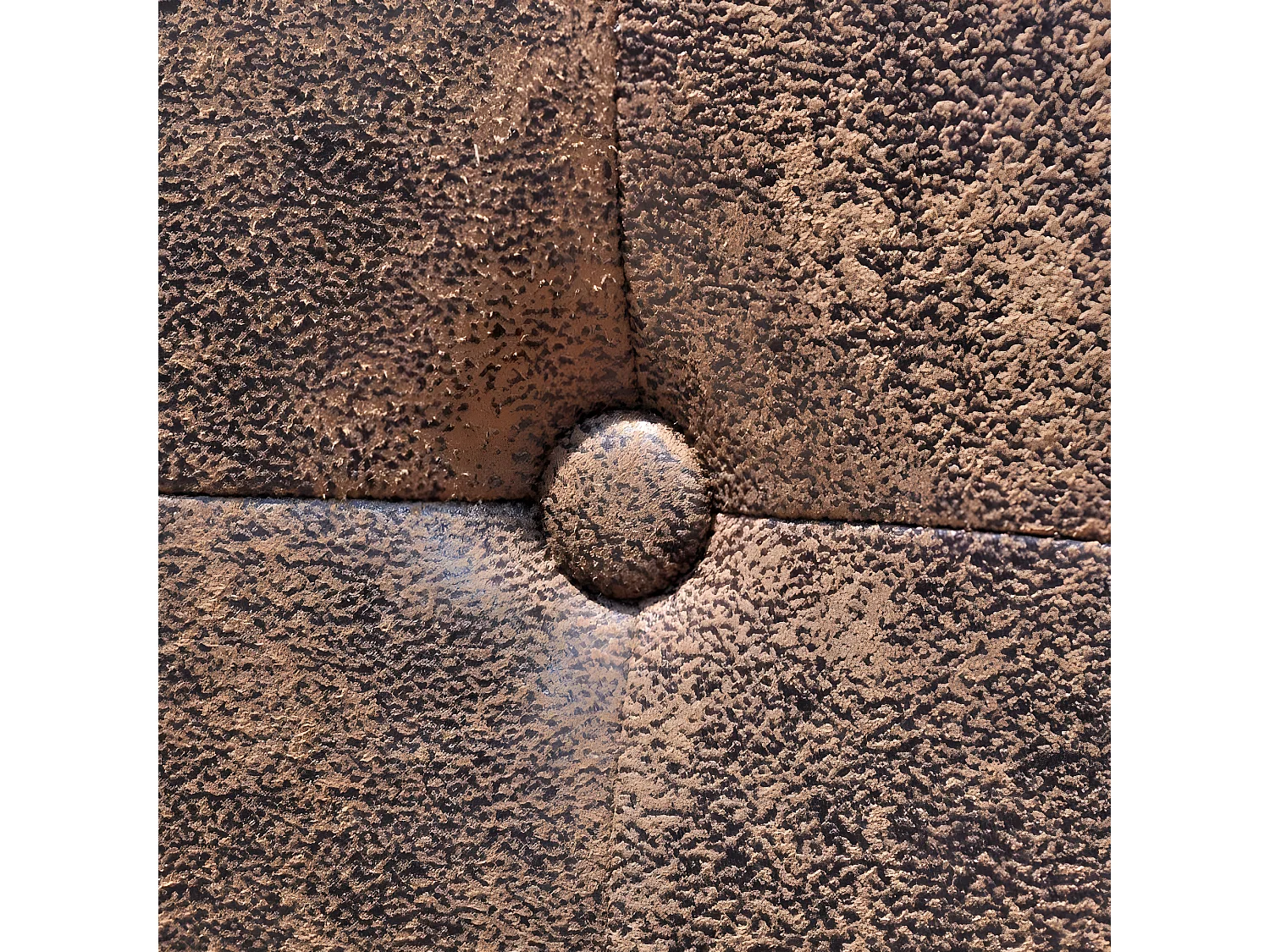 Lot de 6 chaises de salle à manger cuisine design élégant et intemporel en synthétique marron CDS022593