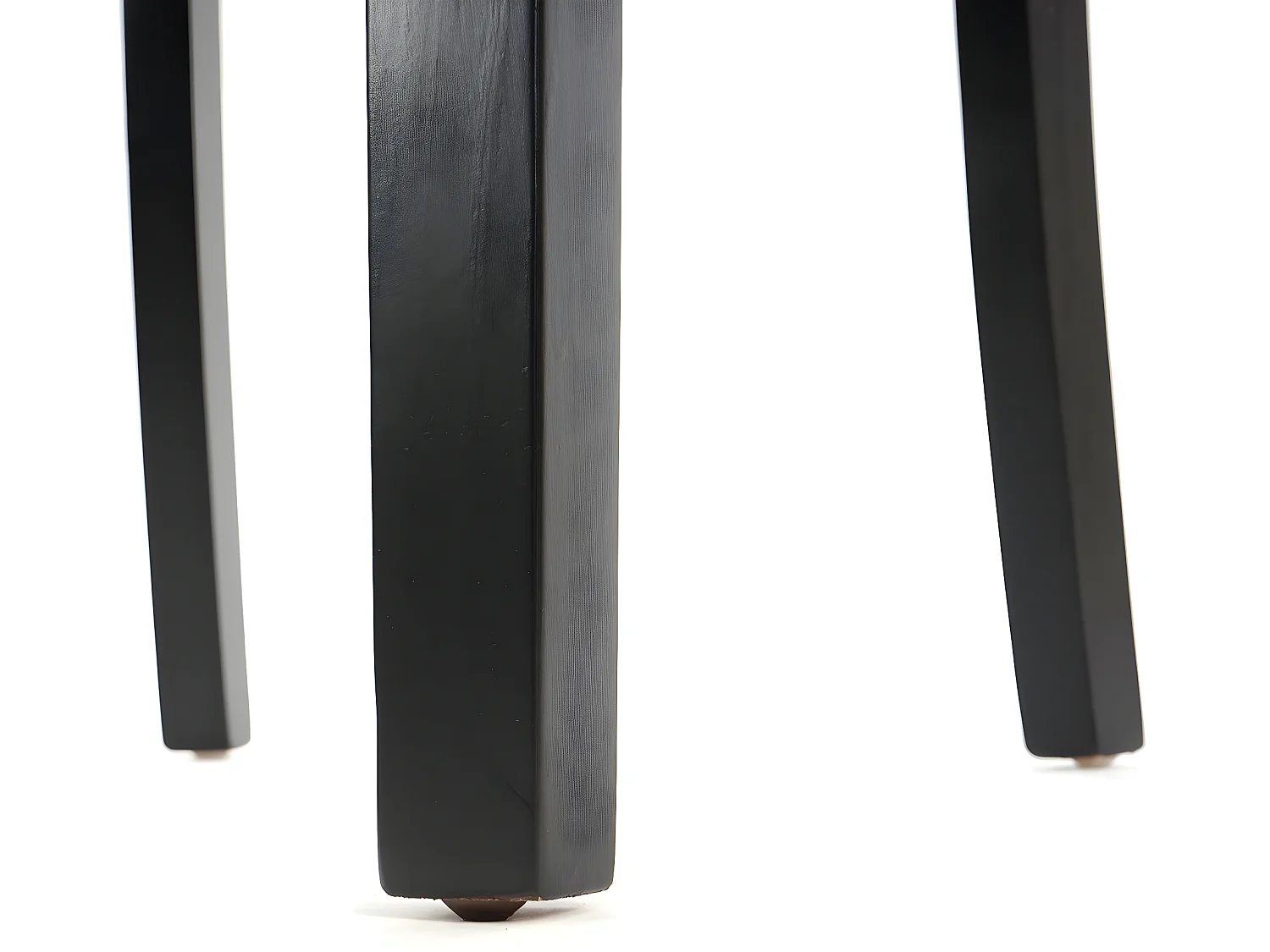 Lot de 2 chaises de salle à manger design marron pieds foncé CDS04008