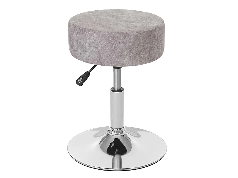 Tabouret de maquillage coiffeuse grise 35 x 35 x 43 cm 04_0005329