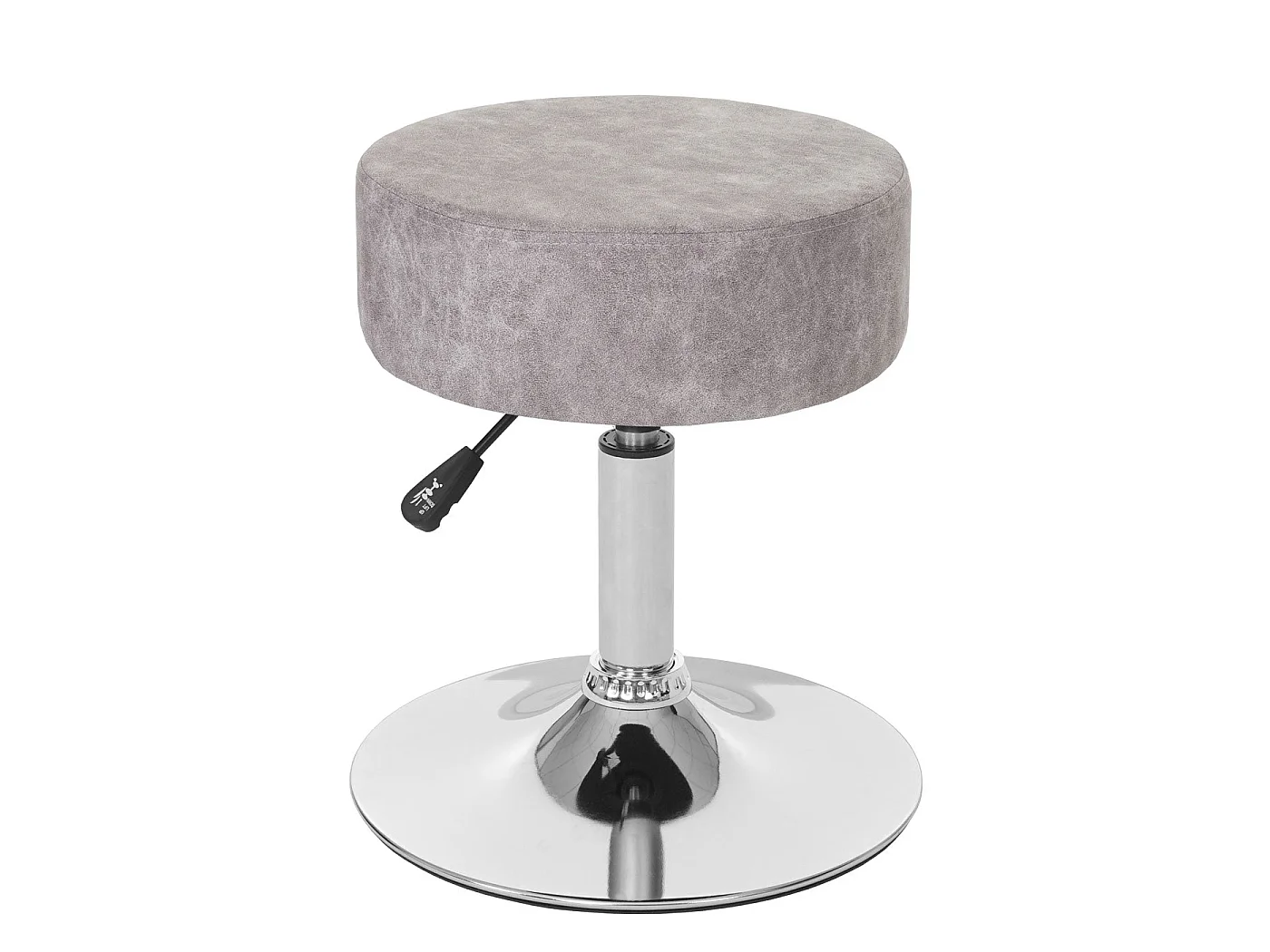 Tabouret de maquillage coiffeuse grise 35 x 35 x 43 cm 04_0005329