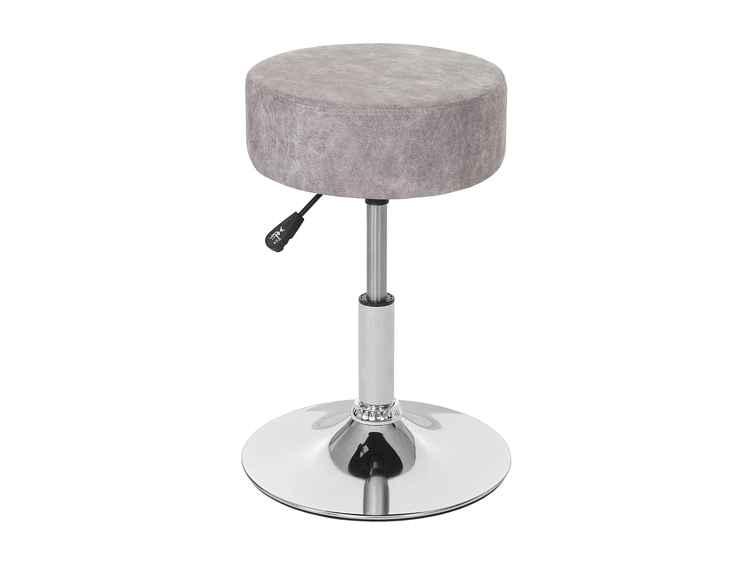 Tabouret de maquillage coiffeuse grise 35 x 35 x 43 cm 04_0005329